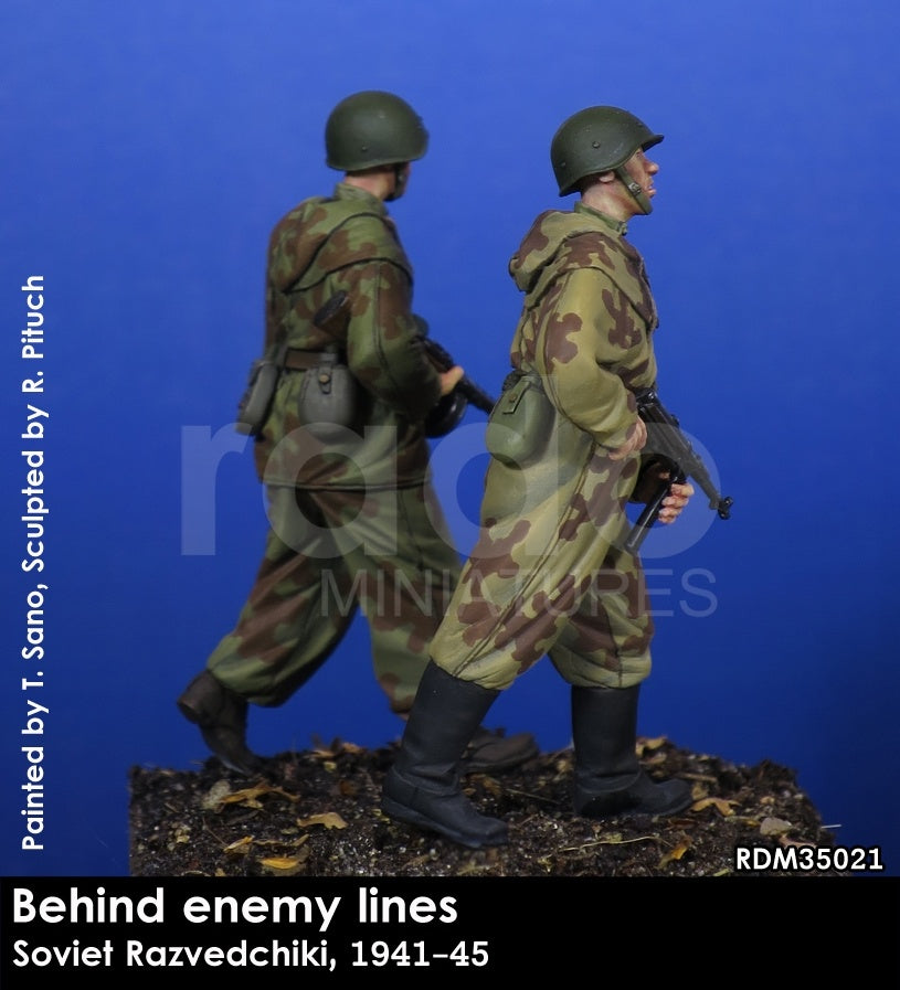 Rado Miniatures 1/35 Soviet Razvedchiki, 1941-45 (In Stock June)