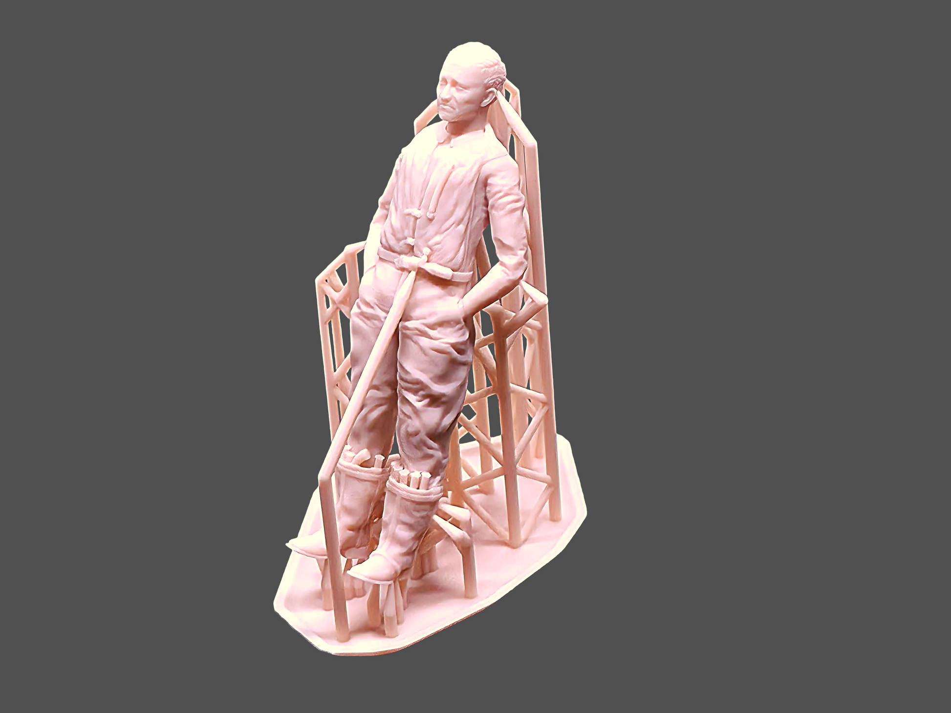 Wingmen Dogfighters Hans von Hahn 1/32 scale resin Luftwaffe pilot figure – unpainted