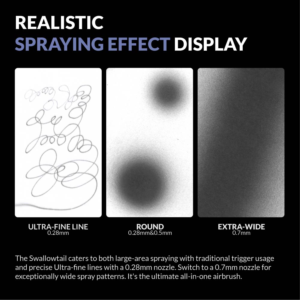 Gaahleri Ace Series GHAC Swallowtail “Barbatos Rex” Airbrush