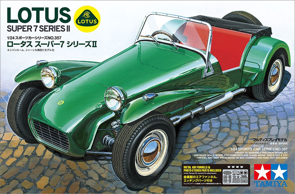 Tamiya 1/24 Lotus Super 7 Series II (In Stock June)