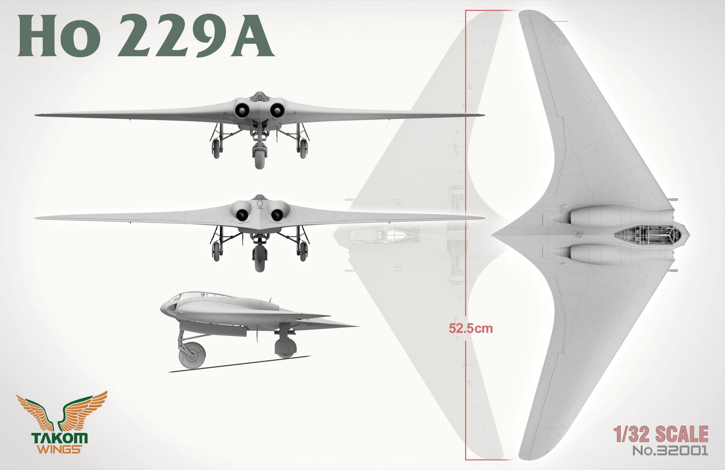 Takom Wings 1/32 Horten Ho 229A (In Stock June)