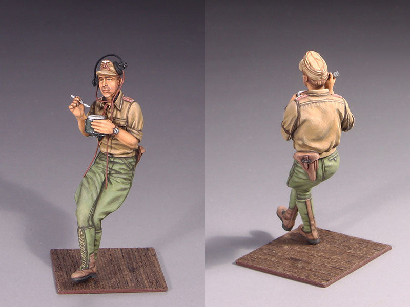 Valkyrie Miniatures 1/35 WWII German Army/Afrika Korps Tank Crew Set 2 For Panzerkampfwagen I - IV (2 Pieces) (In Stock June)