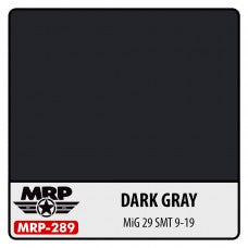 MRP-289 Dark Grey – Radio Antenna Covers (MiG-29 SMT 9-19)