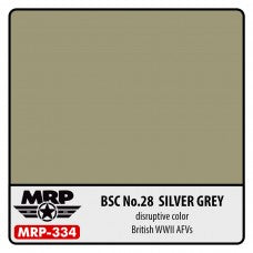 MRP-334 BSC No.28  Silver Grey (British WWII AFV)