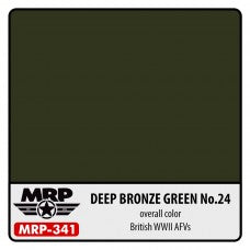 MRP-341 Deep Bronze Green No.24  (British WWII AFV)
