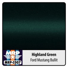 MRP-C007 – Highland Green – Ford Mustang Bullitt